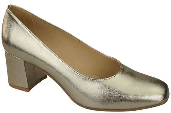 Damenschuhe Pumps Naturleder 171 Gold ElitaBut