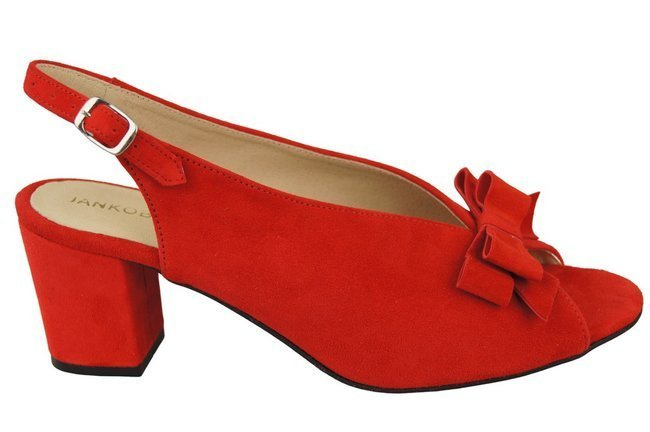 Damenschuhe Sandalen Rotes Naturleder Wildleder 148 ElitaBut