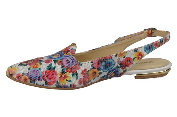 Damen Ballerinas Lords Flower 1 Naturleder 917 ElitaBut