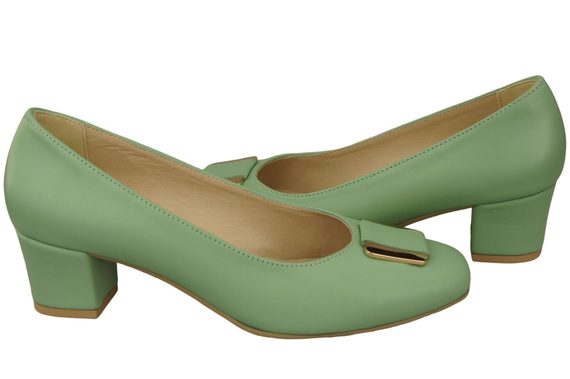 Damenschuhe Pumps Naturleder 187 Mint ElitaBut