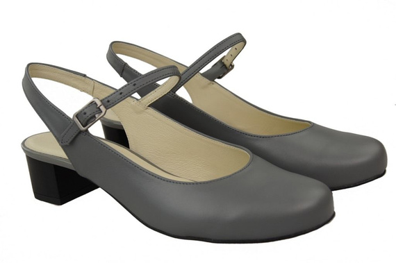 Damenschuhe Sandale Grau Naturleder 108 ElitaBut