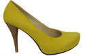 Damenschuhe Pumps Citron Naturleder Wildleder 644 ElitaBut