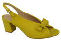 Damenschuhe Zitronensandalen, Naturleder, Wildleder 148 ElitaBut