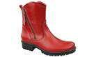 Damenstiefel Naturleder Rot 122 ElitaBut