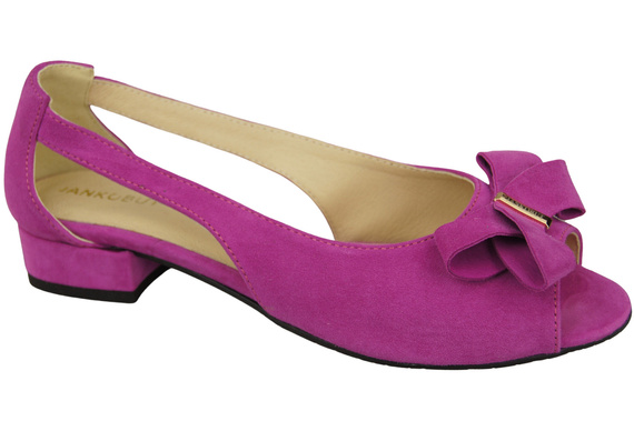 Schuhe Damensandalen Cyclamen Naturleder Wildleder 994 Kombination aus Stil und Komfort ElitaBut