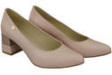 Damenschuhe Pumps Rosa Puder Naturleder 142 ElitaBut