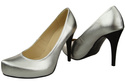 Damen Footwear Silber Stiletto Pumps Naturleder 205 ElitaBut