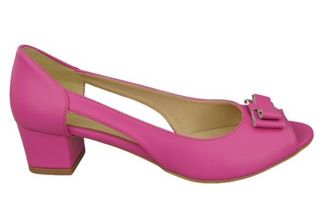 Damenschuhe Sandalen Fuchsia Naturleder 145 ElitaBut