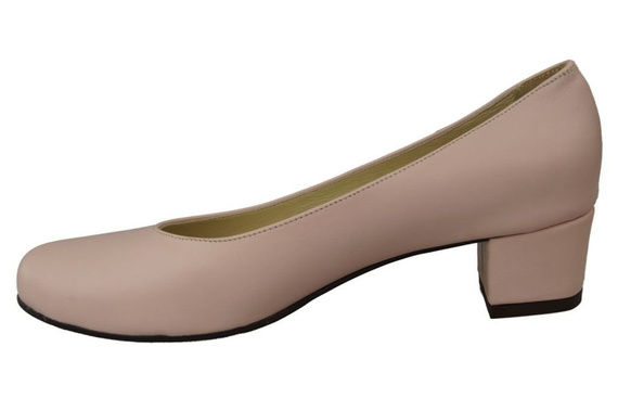 Damenschuhe Pumps Naturleder 116 Puderrosa ElitaBut