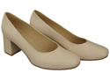 Damenschuhe Pumps Naturleder 171 Beige ElitaBut