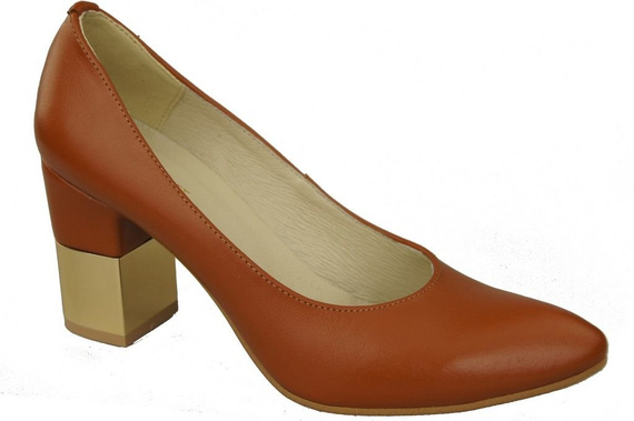 Damenschuhe Rote Pumps, Naturleder 144 ElitaBut