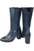 Footwear Damen-Halbstiefel, Naturleder, Marineblau 189 ElitaBut