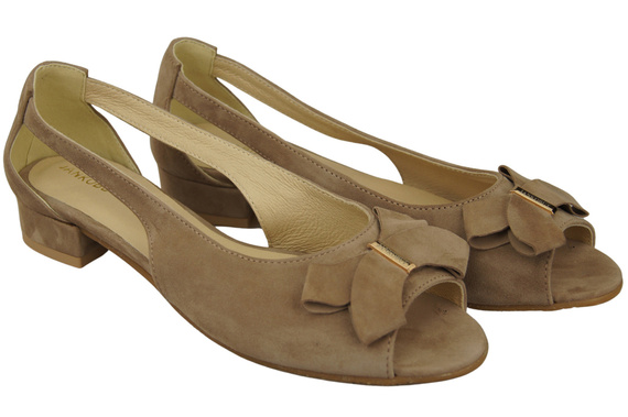 Schuhe Damensandalen Cappuccino Dunkles Naturleder Wildleder 994 Kombination aus Stil und Komfort ElitaBut