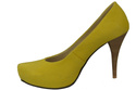 Damenschuhe Pumps Citron Naturleder Wildleder 644 ElitaBut