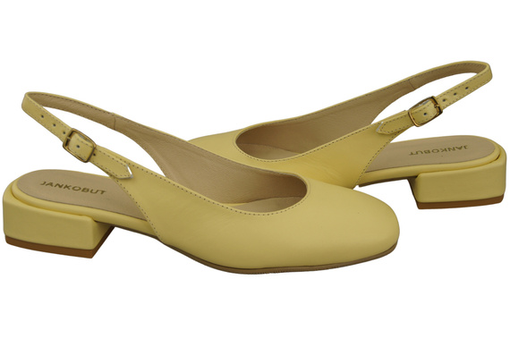 Damen Schuhe Sandalen Banane Flacher Absatz Naturleder 206 ElitaBut