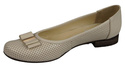 Damen Ballerinas, Naturleder, Beige 859 ElitaBut