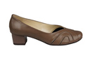 Damenschuhe Pumps Naturleder Cappuccino 786 ElitaBut