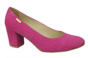 Damenschuhe Pumps Fuchsia Naturleder Wildleder 125 ElitaBut