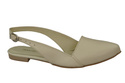 Schuhe Damen Sandalen Beige Naturleder 996 ElitaBut