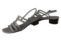 Damenschuhe Sandalen Flacher Absatz Grau 622 ElitaBut