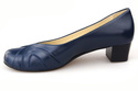 Damenschuhe Pumps, Naturleder, Marineblau 786 ElitaBut