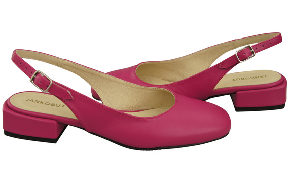 Damen Schuhe Sandalen Purpurfarbig Flacher Absatz Naturleder 206 ElitaBut