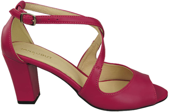 Damenschuhe Lila Sandalen, Naturleder 186 ElitaBut