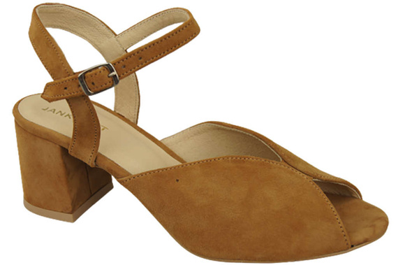 Damenschuhe Sandalen Rot, Naturleder, Wildleder 185 ElitaBut