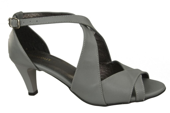 Damenschuhe Sandalen Grau Naturleder 130 ElitaBut