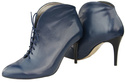 Damenstiefel Frühling/Herbst, Naturleder, Marineblau 955 ElitaBut