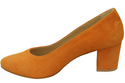 Damenschuhe Pumps Orange Naturleder Wildleder 106 ElitaBut