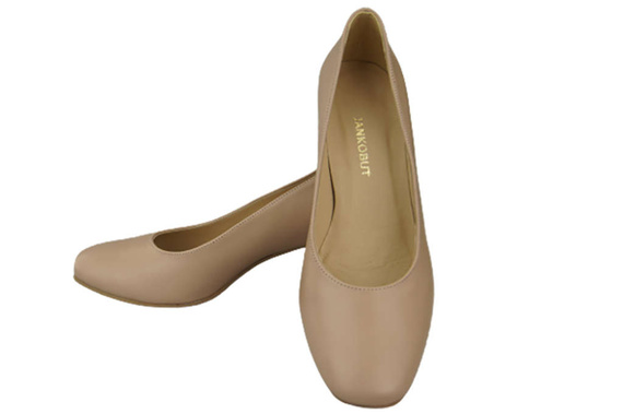 Damenschuhe Pumps Naturleder 171 Cappuccino Lico ElitaBut