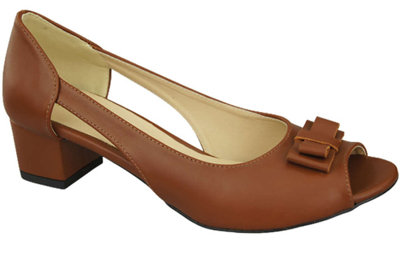 Damenschuhe Braune Sandalen Naturleder 145 ElitaBut
