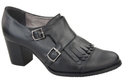 Damenschuhe, Naturleder, Schwarz 985 ElitaBut