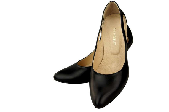 Damenschuhe Pumps Schwarz Naturleder 166 ElitaBut