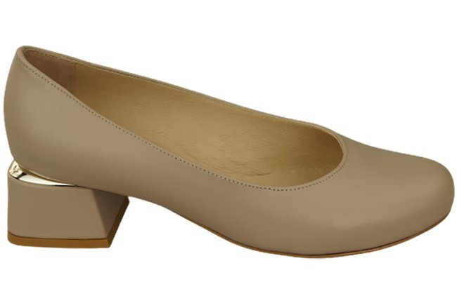 Damenschuhe Pumps Naturleder 159 Cappuccino Lico ElitaBut