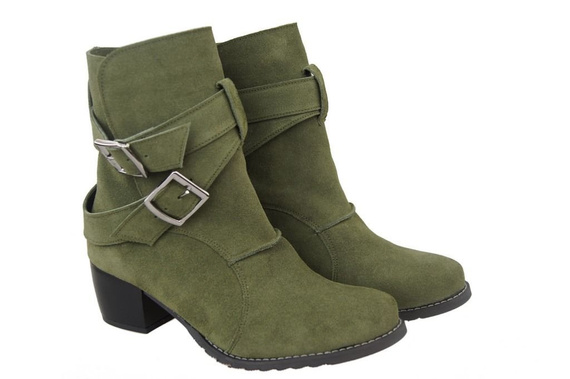 Damenstiefel Naturveloursleder Flasche 119 ElitaBut