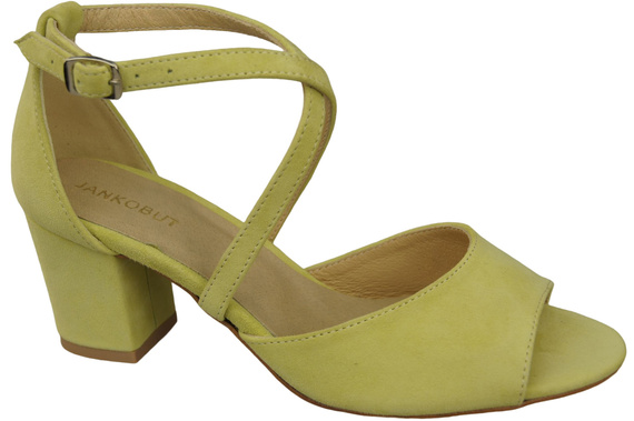 Damenschuhe Sandalen Banane Naturleder Wildleder 111 ElitaBut