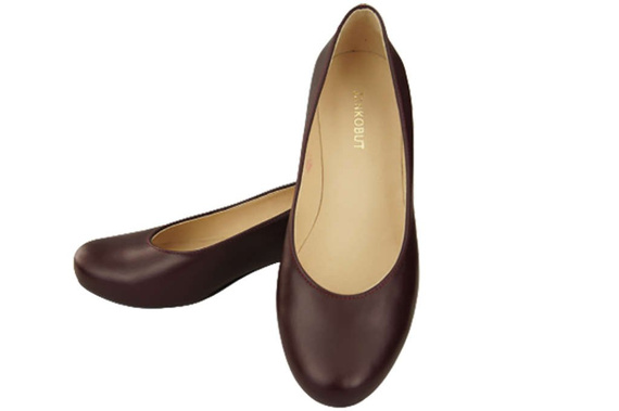 Damenschuhe Pumps Naturleder 159 Burgund ElitaBut