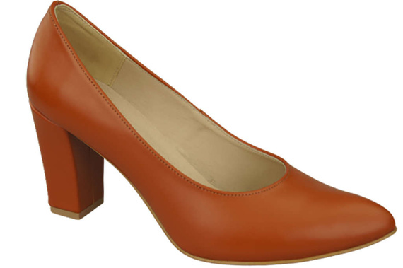 Damenschuhe Rote Pumps, Naturleder 170 ElitaBut