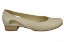 Damen Ballerinas Beige Naturleder 103 ElitaBut