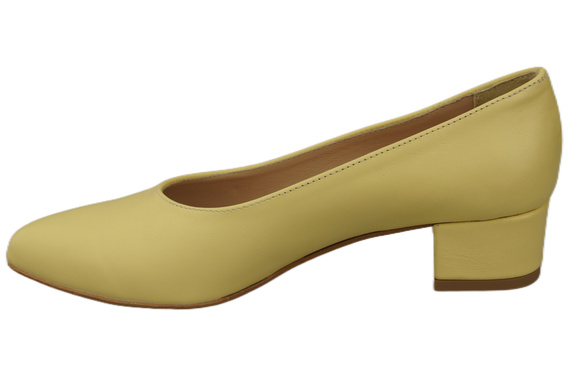 Damen Pumps Banane mit niedrigem Absatz zeitlose Eleganz und Komfort 220 ElitaBut
