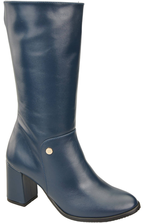 Footwear Damen-Halbstiefel, Naturleder, Marineblau 189 ElitaBut
