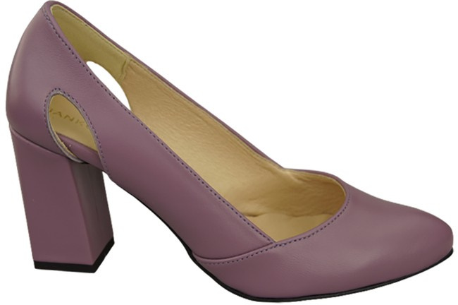 Damenschuhe Pumps Lila Naturleder 184 ElitaBut