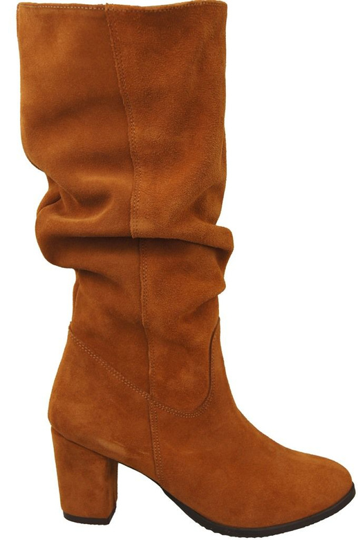 Schuhe Damenstiefel, Naturleder, Velours 141 Rude ElitaBut