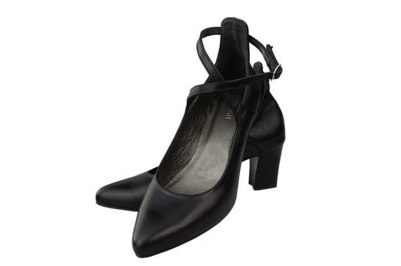 Damenschuhe Pumps Schwarz Naturleder 118 ElitaBut