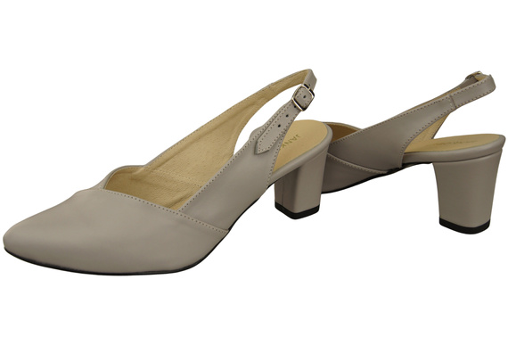 Damen Footwear Helle Esche Stiletto Sandalen Natural Leder 217 ElitaBut