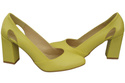 Damenschuhe Zitronenpumps, Naturleder 184 ElitaBut