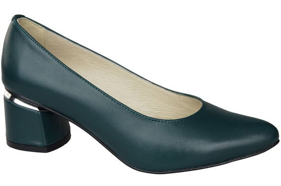 Damenschuhe Pumps Malachit Naturleder 143 ElitaBut