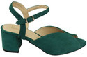 Damenschuhe Malachit-Sandalen, Naturleder, Wildleder 185 ElitaBut
